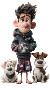 Dancing With Dogs Vinyl Car Decal Sticker – Waterproof & UV-Resistant 8"