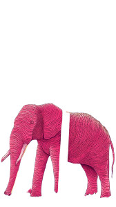 Magical Elephant Transformation Vinyl Car Decal Sticker – Waterproof & UV-Resistant 8"