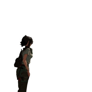 Anime Jungle Train Vinyl Car Decal Sticker – Waterproof & UV-Resistant 8"