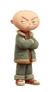 Disney Pixar Stewie Vinyl Car Decal Sticker – Waterproof & UV-Resistant 8"