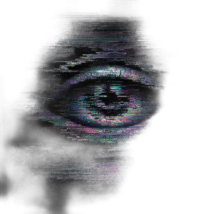 Glitching Eye Symbol Vinyl Car Decal Sticker – Waterproof & UV-Resistant 8"