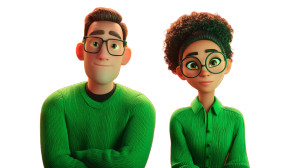 Couple On Sofa Vinyl Car Decal Sticker – Waterproof & UV-Resistant 8"