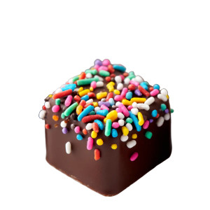 Chocolate Candy Sprinkles Vinyl Car Decal Sticker – Waterproof & UV-Resistant 8"