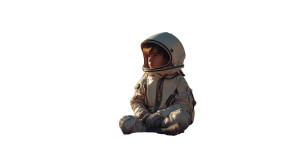 Child Astronaut Vinyl Car Decal Sticker – Waterproof & UV-Resistant 8" Child Astronaut Vinyl Car Decal Sticker – Waterproof & UV-Resistant 8"