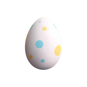 Colorful Easter Egg V4 Vinyl Car Decal Sticker – Waterproof & UV-Resistant 8"