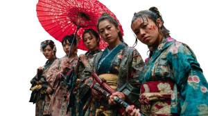 Rebellious Geishas Vinyl Car Decal Sticker – Waterproof & UV-Resistant 8"