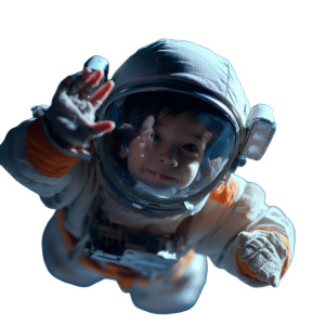 Child Astronaut Smiling Vinyl Car Decal Sticker – Waterproof & UV-Resistant 8" Child Astronaut Smiling Vinyl Car Decal Sticker – Waterproof & UV-Resistant 8"