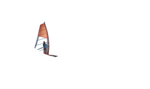 Woman Ceo Windsurfing Vinyl Car Decal Sticker – Waterproof & UV-Resistant 8"