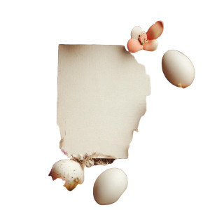 Easter Card V2 Vinyl Car Decal Sticker – Waterproof & UV-Resistant 8"