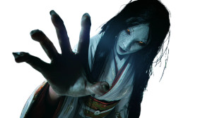 Japanese Ghost Statue Vinyl Car Decal Sticker – Waterproof & UV-Resistant 8"