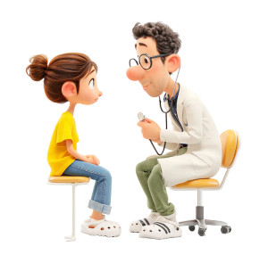 Pixar Doctor Scene Vinyl Car Decal Sticker – Waterproof & UV-Resistant 8"