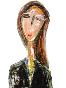 Modigliani'S Masterpiece Vinyl Car Decal Sticker – Waterproof & UV-Resistant 8"