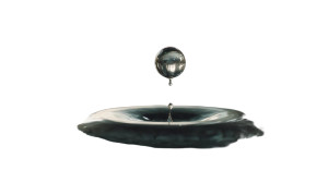 Falling Water Droplet Vinyl Car Decal Sticker – Waterproof & UV-Resistant 8"