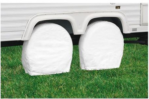 Protect Your Tires | Tire Covers - 24-27" Diameter | Slip-On Fit | Snow White - Pack of 2 Protect Your Tires | Tire Covers - 24-27" Diameter | Slip-On Fit | Snow White - Pack of 2