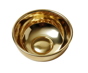 Shiny Gold Bowl Vinyl Car Decal Sticker – Waterproof & UV-Resistant 8" Shiny Gold Bowl Vinyl Car Decal Sticker – Waterproof & UV-Resistant 8"