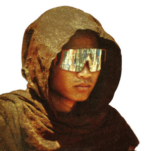 Futuristic Monk V2 Vinyl Car Decal Sticker – Waterproof & UV-Resistant 8"