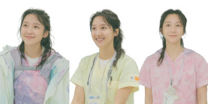 Korean Female Nurse Vinyl Car Decal Sticker – Waterproof & UV-Resistant 8"