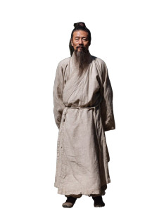 Taoist Man Vinyl Car Decal Sticker – Waterproof & UV-Resistant 8"