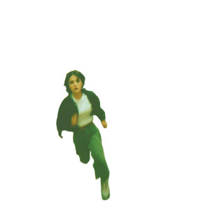 Motion Blur Portrait V2 Vinyl Car Decal Sticker – Waterproof & UV-Resistant 8"