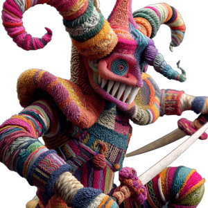 Folkloric Warrior Vinyl Car Decal Sticker – Waterproof & UV-Resistant 8"