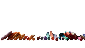 Colorful Chalk Display Vinyl Car Decal Sticker – Waterproof & UV-Resistant 8"