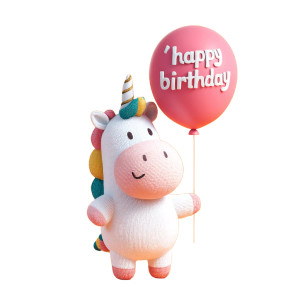 Happy Unicorn Balloon Vinyl Car Decal Sticker – Waterproof & UV-Resistant 8" Happy Unicorn Balloon Vinyl Car Decal Sticker – Waterproof & UV-Resistant 8"