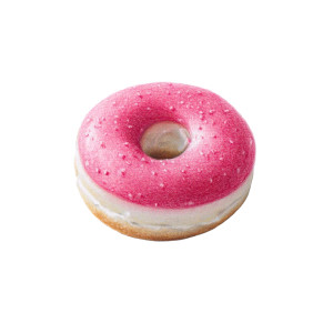 Cute Donut V2 Vinyl Car Decal Sticker – Waterproof & UV-Resistant 8"