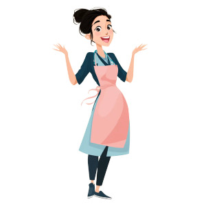 Happy Medical Woman Vinyl Car Decal Sticker – Waterproof & UV-Resistant 8"