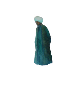 Sufi Master Light Vinyl Car Decal Sticker – Waterproof & UV-Resistant 8"