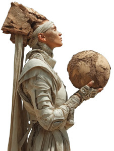 Desert Earth Guardian Vinyl Car Decal Sticker – Waterproof & UV-Resistant 8"