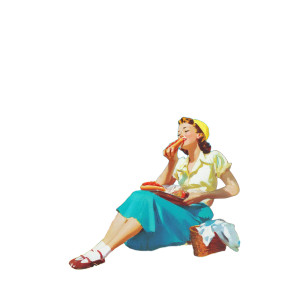 Vintage Chili Dog Vinyl Car Decal Sticker – Waterproof & UV-Resistant 8"