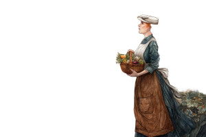 Welsh Zentangle Housewife Vinyl Car Decal Sticker – Waterproof & UV-Resistant 8"