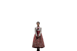 Hanbok In Manhattan Vinyl Car Decal Sticker – Waterproof & UV-Resistant 8"