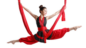 Aerial Yoga Girl Vinyl Car Decal Sticker – Waterproof & UV-Resistant Aerial Yoga Girl Vinyl Car Decal Sticker – Waterproof & UV-Resistant