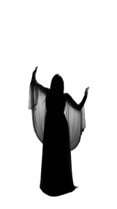 Ethereal Light Figure V2 Vinyl Car Decal Sticker – Waterproof & UV-Resistant 