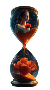 Hourglass Of Life Vinyl Car Decal Sticker – Waterproof & UV-Resistant 