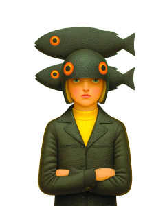 Fish Helmet Woman V2 Vinyl Car Decal Sticker – Waterproof & UV-Resistant Fish Helmet Woman V2 Vinyl Car Decal Sticker – Waterproof & UV-Resistant