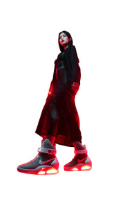 Futuristic Nike Model Vinyl Car Decal Sticker – Waterproof & UV-Resistant 8"