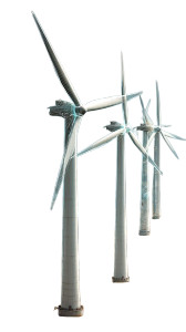 Wind Turbine Farm Vinyl Car Decal Sticker – Waterproof & UV-Resistant 8"