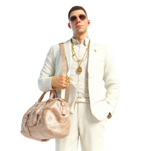 Luxury Business Man Vinyl Car Decal Sticker – Waterproof & UV-Resistant 8"