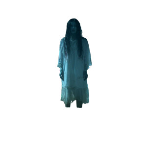 Waterlogged Ghost Girl Vinyl Car Decal Sticker – Waterproof & UV-Resistant 8"