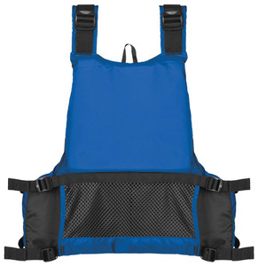 YUKON Adult PFD | Fits Chest 30-52 Inches | Coast Guard Approved | UV-Resistant 200 Denier Nylon | Blue