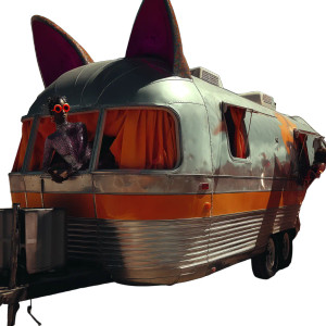 Daft Punk Album Vinyl Car Decal Sticker – Waterproof & UV-Resistant 8"