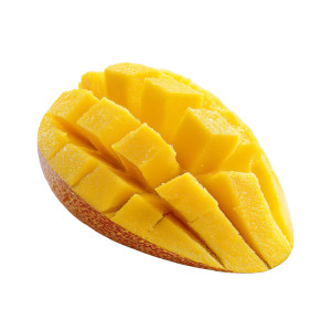 Mango Slice Detail Vinyl Car Decal Sticker – Waterproof & UV-Resistant 8"
