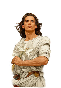 Archangel Gabriel V7 Vinyl Car Decal Sticker – Waterproof & UV-Resistant 8"