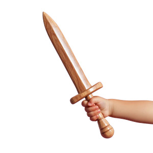 Child With Toy Sword Vinyl Car Decal Sticker – Waterproof & UV-Resistant 8" Child With Toy Sword Vinyl Car Decal Sticker – Waterproof & UV-Resistant 8"