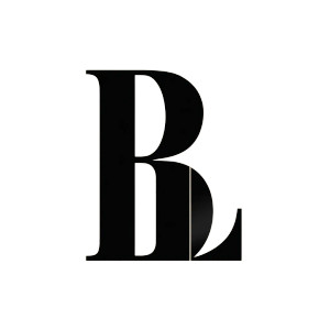 Bl Typography Vinyl Car Decal Sticker – Waterproof & UV-Resistant 8"