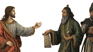 Spiritual Showdown Vinyl Car Decal Sticker – Waterproof & UV-Resistant 8"