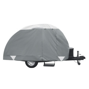 Ultimate Protection Travel Trailer Cover | Fits 33-37 Ft Fifth Wheel Trailer | All Weather, Water Repellent, Tear Resistant, UV Protection Ultimate Protection Travel Trailer Cover | Fits 33-37 Ft Fifth Wheel Trailer | All Weather, Water Repellent, Tear Resistant, UV Protection
