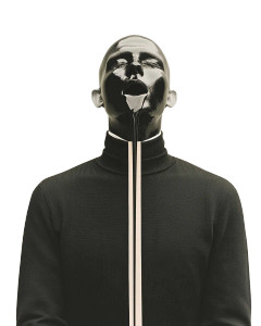 Faceless Black Head Vinyl Car Decal Sticker – Waterproof & UV-Resistant 8"